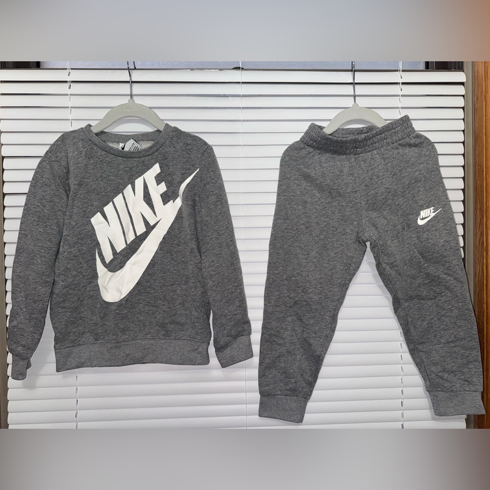 Nike Kids Charcoal Joggers